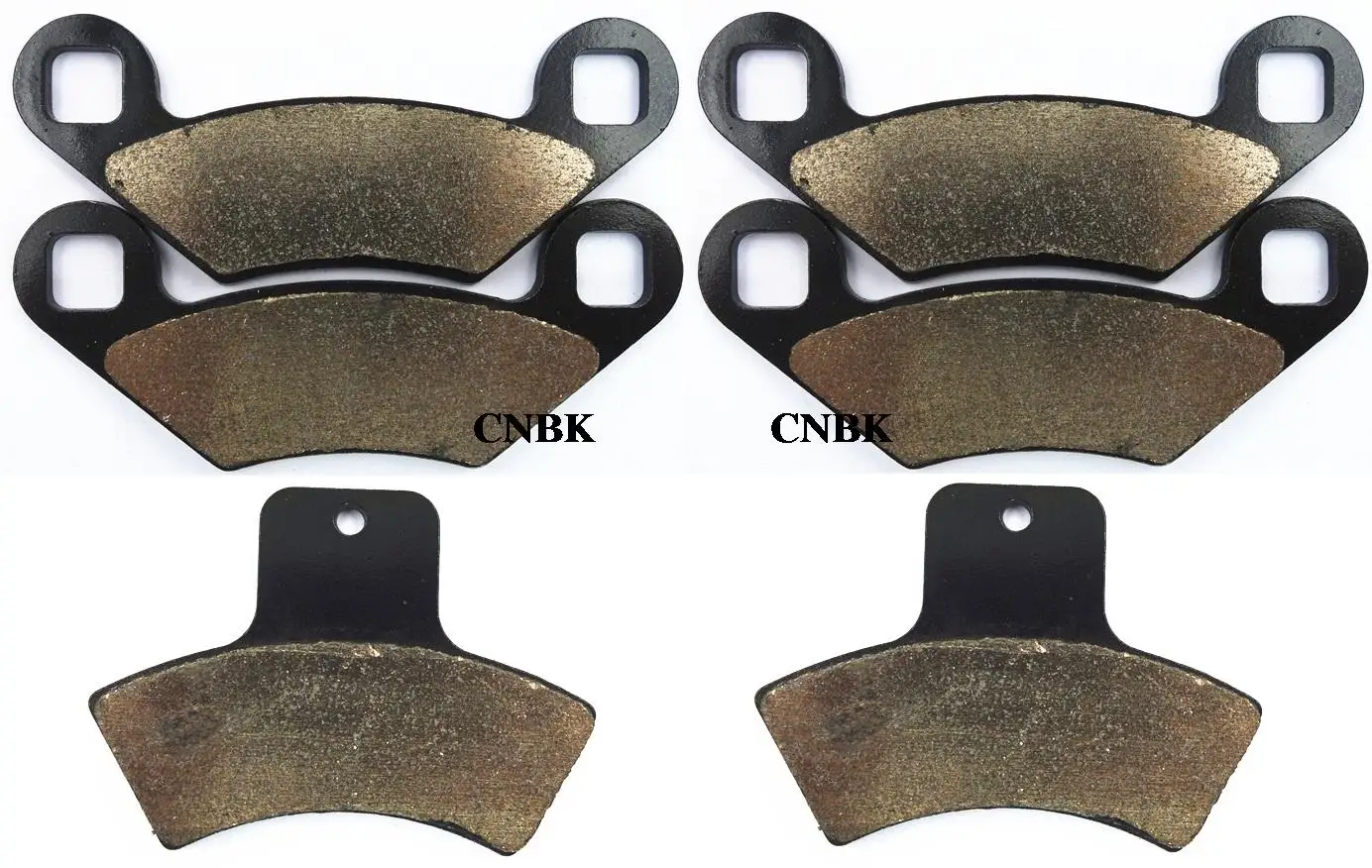 FRONT BRAKE PADS FITS POLARIS SPORTSMAN 600 4X4 2003 SINTERED
