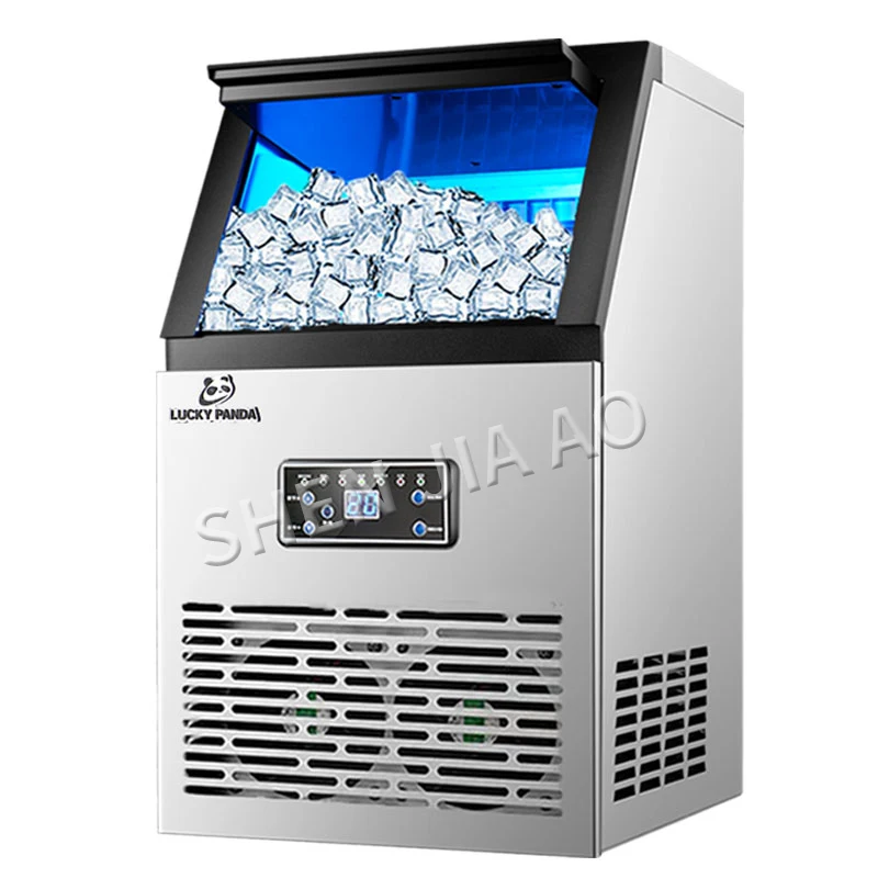 Ice Makers SK-60FF ice machine commercial tea shop small household intelligent automatic ice cube making machine 60kg/days 2