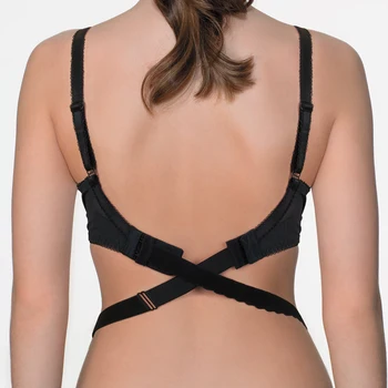 

New Low Back Backless Bra Strap Adapter Converter Fully Adjustable Extender Hook
