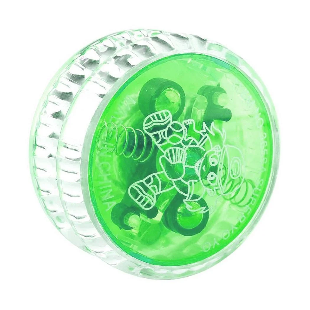 New Plastic Clear Light Up YoYo Balls Professional Yo-yo Children Adult Toys
