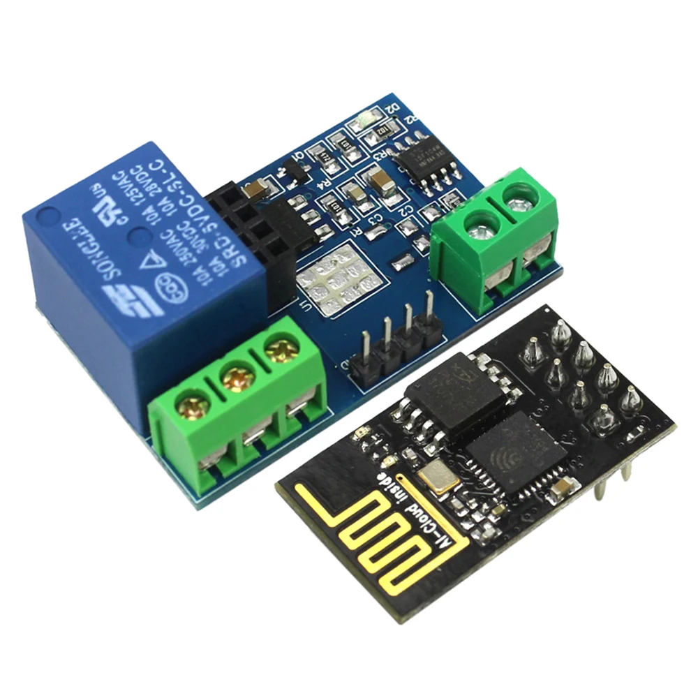 ESP8266 ESP 01S 5 в WiFi релейный модуль вещи умный дом пульт дистанционного управления