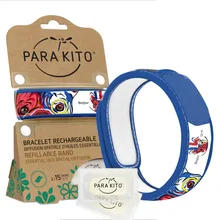 

Para Kito Original Waterproof Mosquito Killer Refill Anti Paradise Mosquito Repellent Bracelet Wristband Adults Chilldren