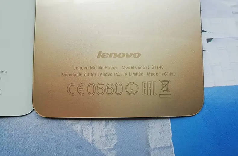 S1a40 оригинальный корпус для Lenovo Vibe S1 A40 стеклянная задняя крышка батарейного