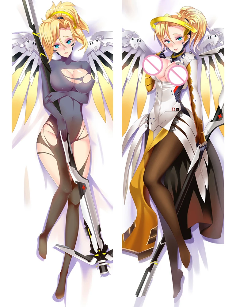 2017 September update Japan Anime ow sexy girl Mercy ангела Циглер otaku Подушка Dakimakura чехол Чехол для