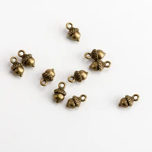 Сосновый конус DIY сплав кулон ручной работы аксессуары Подвески Ювелирных изделий и компоненты для изготовления ювелирных изделий# JZ412