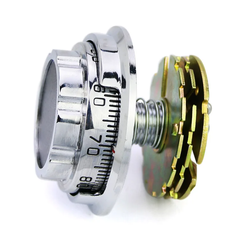 Dial Numeral Safe Deposit Box Password Lock Mechanical Code Disk Lock Vault Password Lock Anti-theft Durable Dial Lock 5