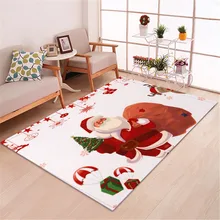 bathroom living room carpet christmas Christmas Welcome Doormats Indoor Home Carpets Decor 40x120CM#XTN