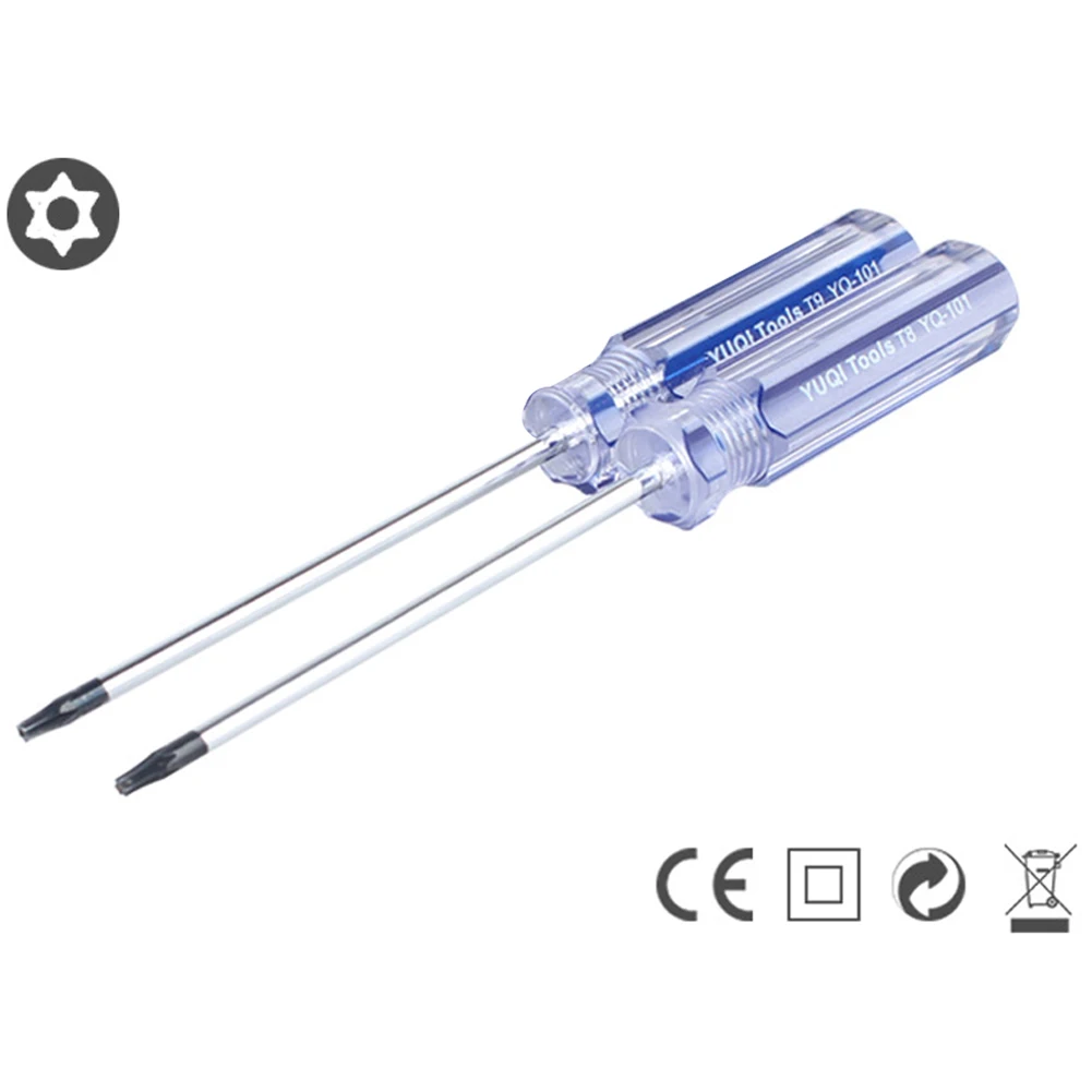 

T8 / T9 Plum Safety Screwdriver Tamper-proof Screwdriver Magnetic For XBOX 360 Wireless Controller Plum Screwdriver