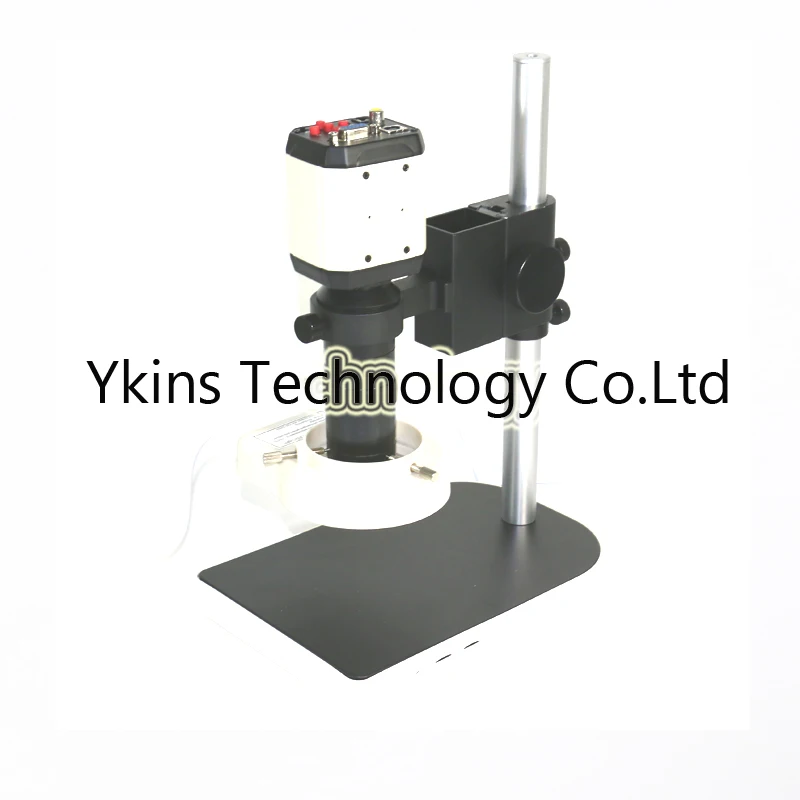

3 in1 Digital Microscope Camera VGA USB CVBS TV outputs+56 LED ring Light+stand holder+130X C mount lens