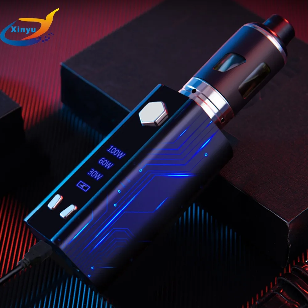 2PC Original 100w Starter Kit electronic cigarette led