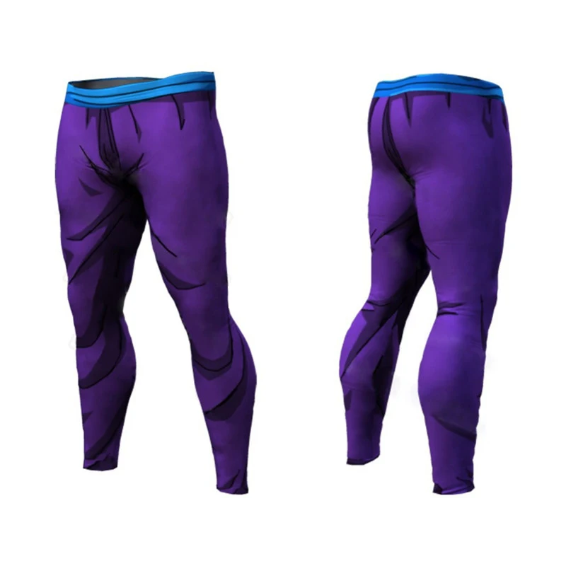 Брюки Dragon Ball компрессионные брюки для фитнеса быстросохнущие штаны облегающие 3D Dragon Ball Z Аниме мужские Vegeta Goku брюки ZOOTOP BEAR - Цвет: AF931