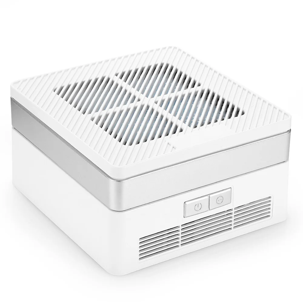 

Desktop Car Air Purifier Cleaner Anion Sterilization Negative Ion Generator 3 Layer Filter Removing Formaldehyde PM2.5