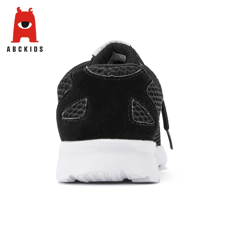 ABC KIDS 2019 Spring Summer Black Solid Color Net Mesh Children's Comfortable Running Sports Shoes