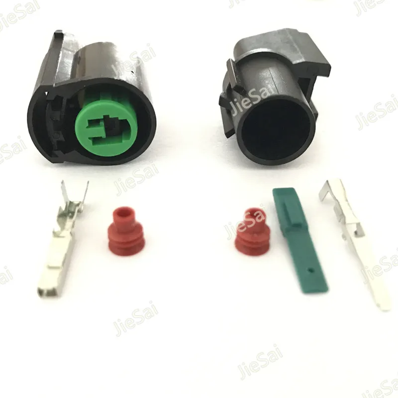 

PB625-01027 PB623-01020 KUM 1 Pin Male Female Auto Electrical Compressor Engine Connector Waterproof Plug For Mitsubishi Hyundai