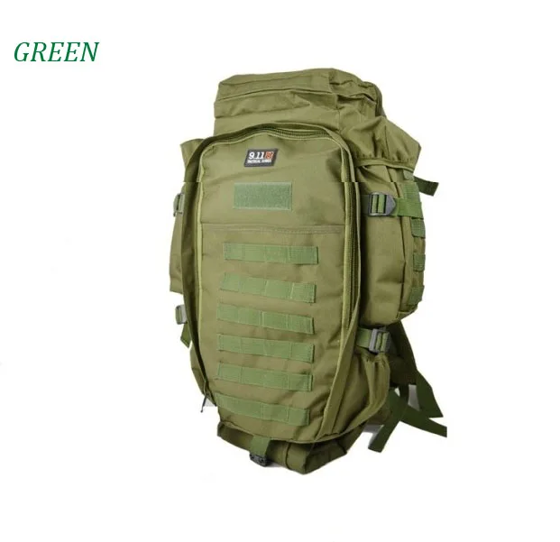 Военный USMC армейский тактический рюкзак, рюкзак для охоты, Походов, Кемпинга, винтовки, нейлоновый рюкзак, рюкзак для спорта на открытом воздухе, рюкзак, сумка - Цвет: green