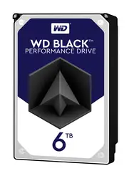 Western Digital Black, 3,5 ", 6000 ГБ, 7200 об/мин