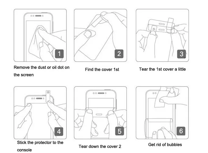 How to stick the PET film