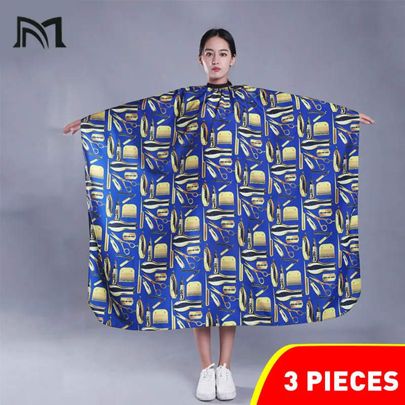 3PCS Hairdresser Clothes Hairdressing Protective equipment Haircut Retro Hair Cut Peri Cloth Barbers Aprons Hair Cutting 3PCS Hairdresser Clothes Hairdressing Protective equipment Haircut Retro Hair Cut Peri Cloth Barbers Aprons Hair Cutting