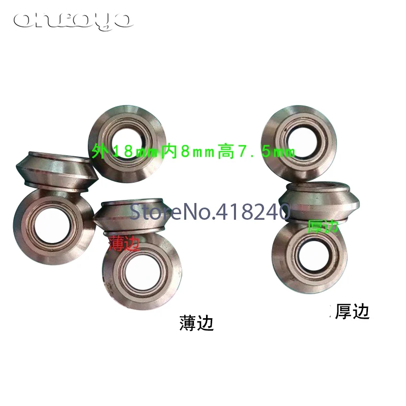 Computer Embroidery Machine Accessories Diamond Bearing UFO Bearing 8mm Outer Diameter 18mm 18.3mm Double Thin Thick