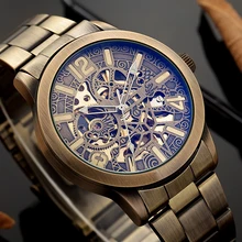 Mens Watches Top Brand Luxury 2019 Automatic Wristwatches Men Mechanical Full Steel Skeleton Self Winding relogio masculino New shenhua metal power automatic skeleton watch men mechanical self winding men s wristwatches relogio automatico masculino watches