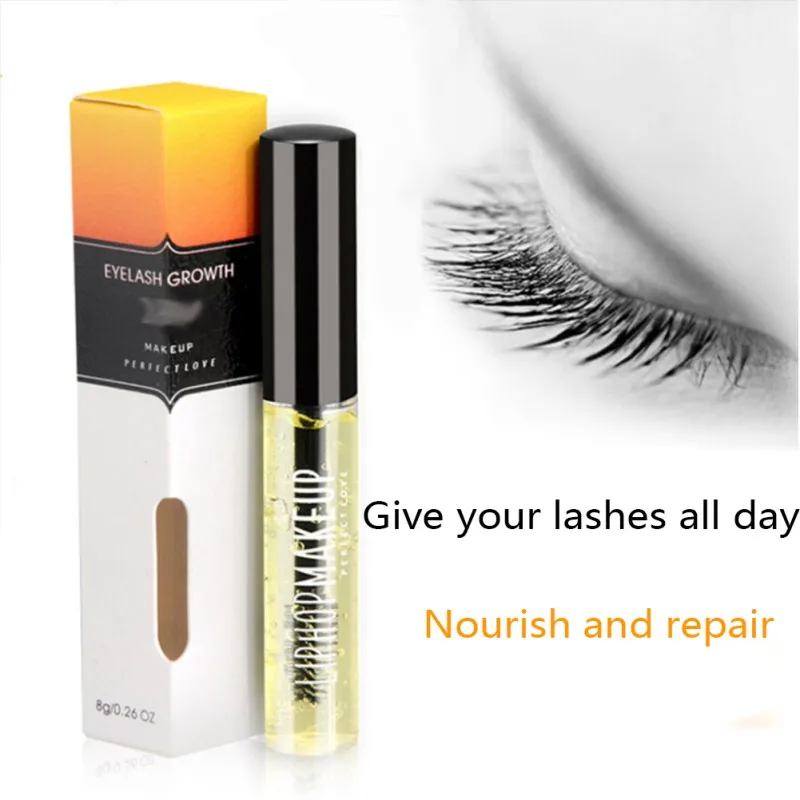 

Nutritious Powerful Eyelash Growth Treatments Liquid Eye lash Serum Makeup Enhancer Longer Thicker Grow In A Month 2018 Products