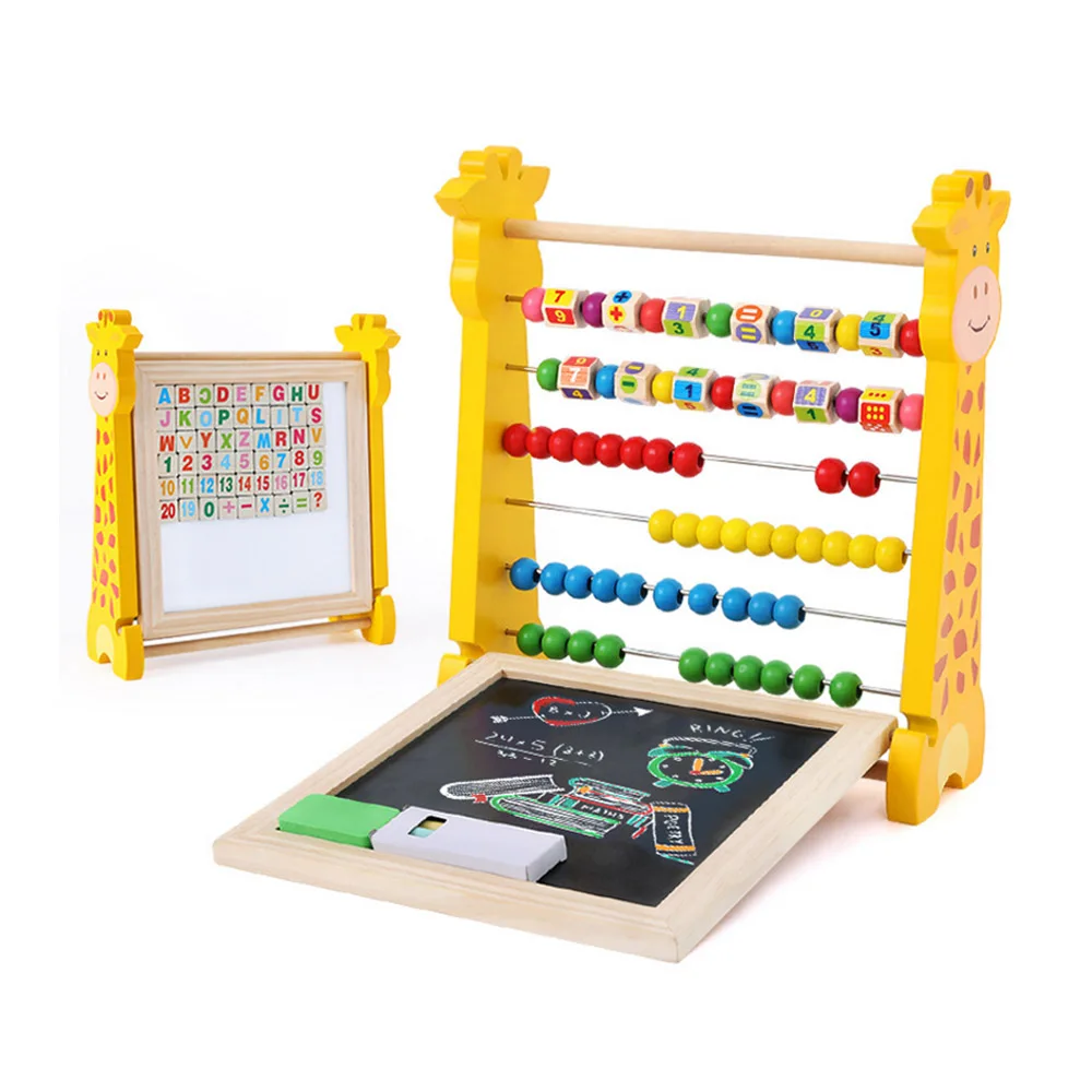 Дети Количество арифметика Abacus здание блокирует Обучение Обучающие математические игрушки расчет стойки игрушка для ребенка подарок