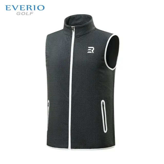 EVERO Autumn and winter men's Golf vest Zipper Armless Windproof and