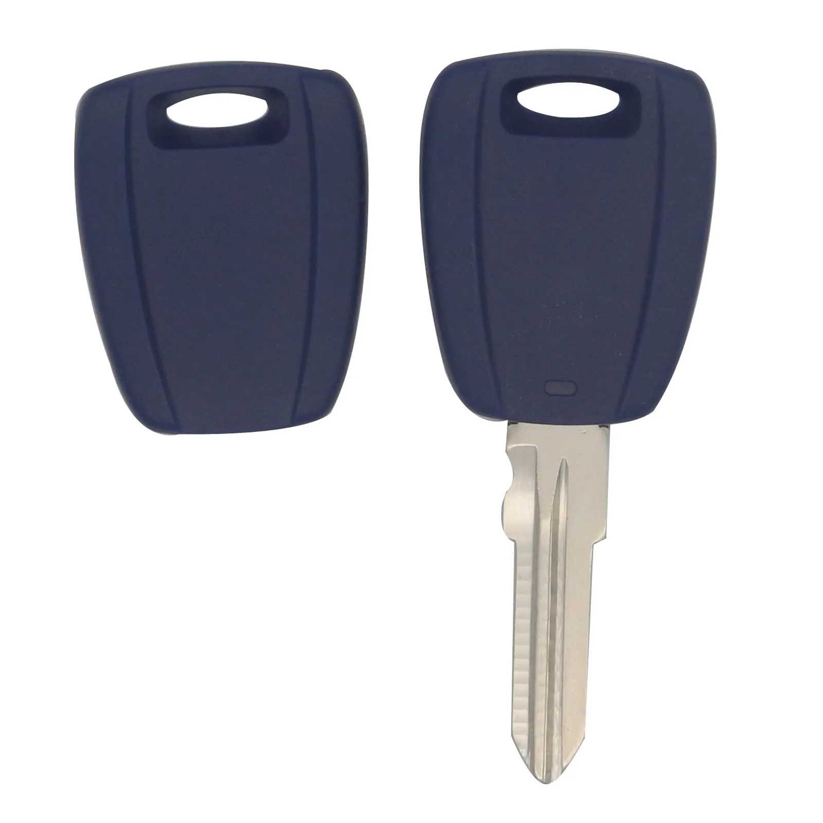 Keyforkess 30 pz/lotto Per Fiat Auto Chiave Borsette Per Fiat 500 Ducato Transponder SIP22 /GT15R Uncut Lama Chiave Blu caso in bianco - HTB1J.rnafvsK1Rjy0Fiq6zwtXXah