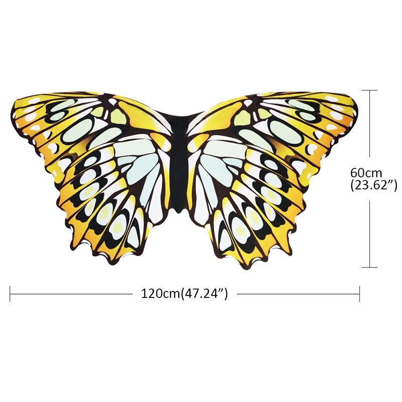 3-9 Y.O Special Favorite Butterfly Wing Mask Costume Child Party School Play Butterfly Baby Shower Beach Play Sunscreen Suit 