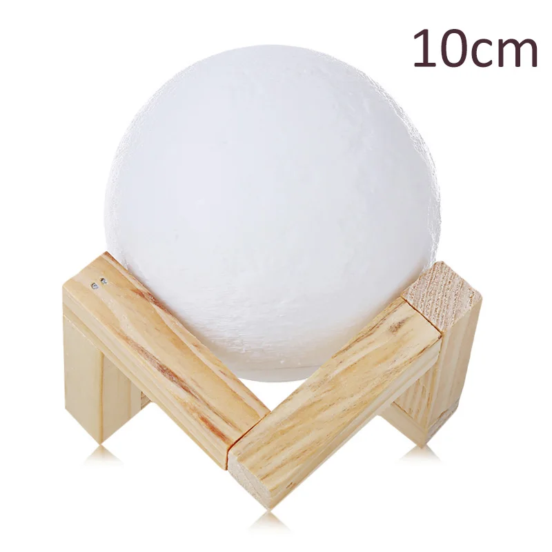 3D Magical LED Luna Night Light Moon Lamp Desk USB Charging Touch Control Home Decor Promotion Drop Shipping 2019 New