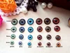 20pcs BJD eyes flat back 4 sizes 6 colors can be choose 6mm/8mm/10mm/12mm 1
