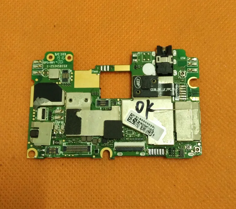 Б/у оригинальная материнская плата 4 Гб ОЗУ + 32 ПЗУ для Elephone P9000 MT6755 Octa Core 5 &quotFHD