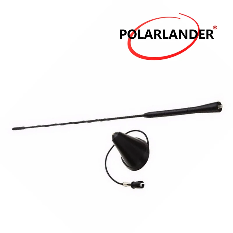 

16" Aerial AM/FM Antenna Whip Car Radio Roof Mast For B/MW/Mazda/VW/Golf/Polo