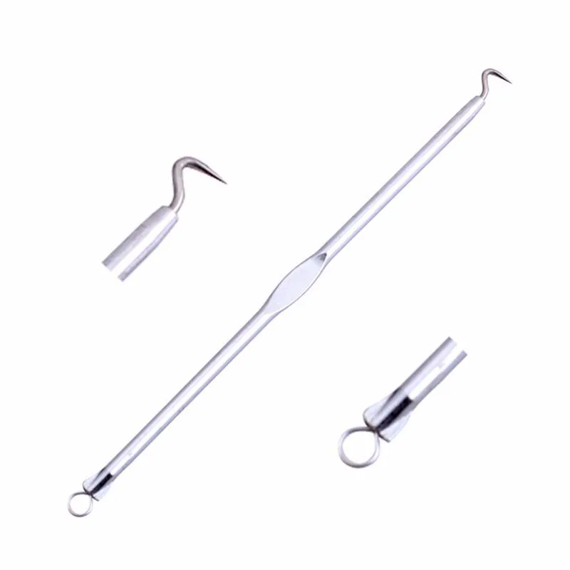 1pc Blackhead Remover Face Cleaner Facial Cleaning Tools Acne Blemish Needle Pimple Spot Extractor Makeup Tool