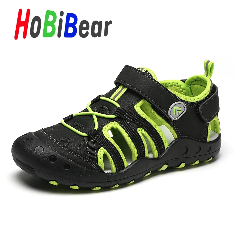 

Summer 2019 Kids Boys Beach Sandals Fashion Children Girls Sandals Flats Closed Toe Kids Unisex Sandals Anti-Slip Children shoes