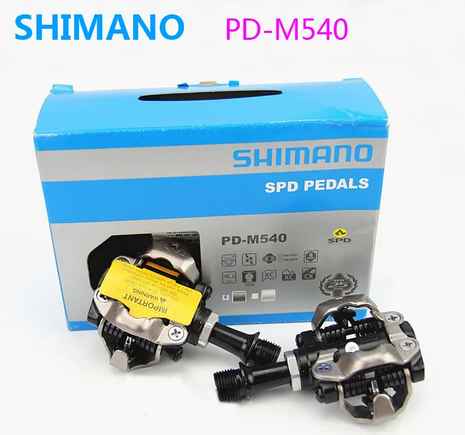 

Shimano PD-M540 pedals Self-Locking SPD M540 Racing Trail Mountain MTB Bike Bicycle pedals M530 Cleats Clipless bicicleta Parts