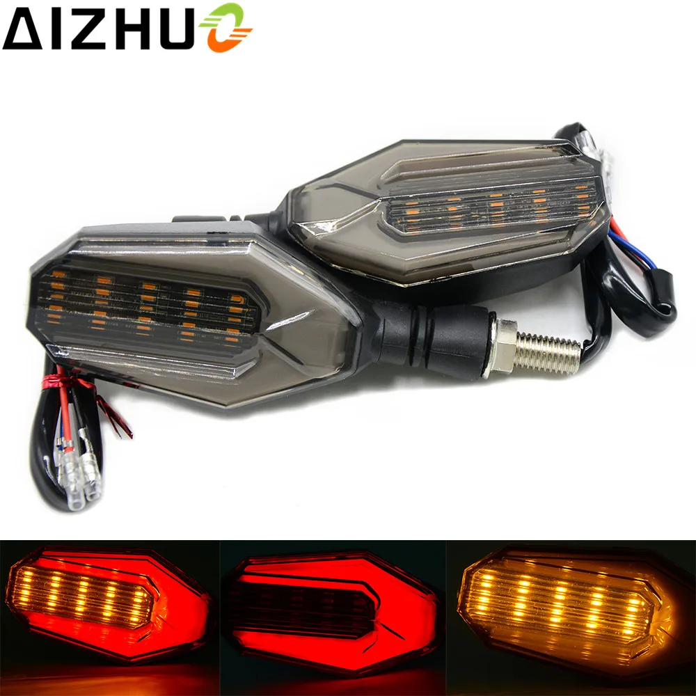 

Universal 12V Motorcycle Turn Signal Light Amber Light LED Decorative Lamp For KAWSAKI Z650 Z750 Z800 Z900 Versys 650 1000 Ninja