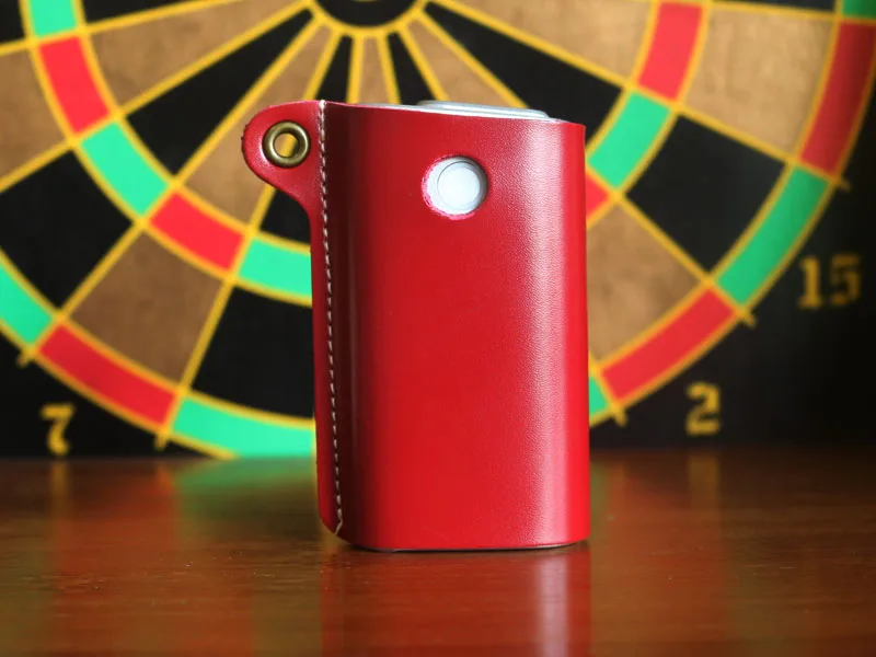Оригинальная 331332 коробка держатель для хранения сумка GLO кожаный чехол для GLO электронная сигарета синий красный черный