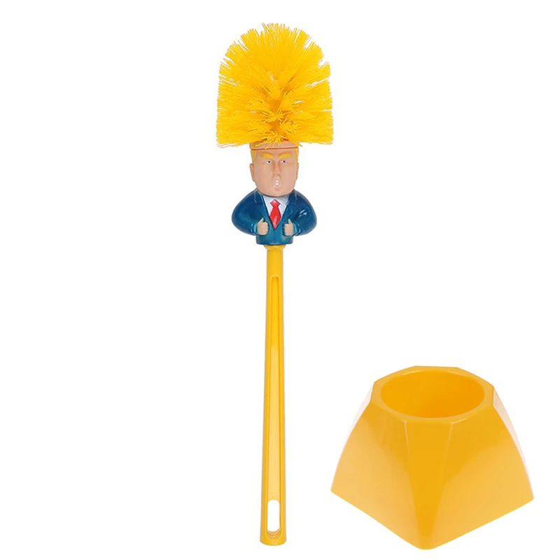 Yellow Brush Holders Trump Original Trump WC Toilet Paper Trump Brush Toilet Supplies Set Toilet