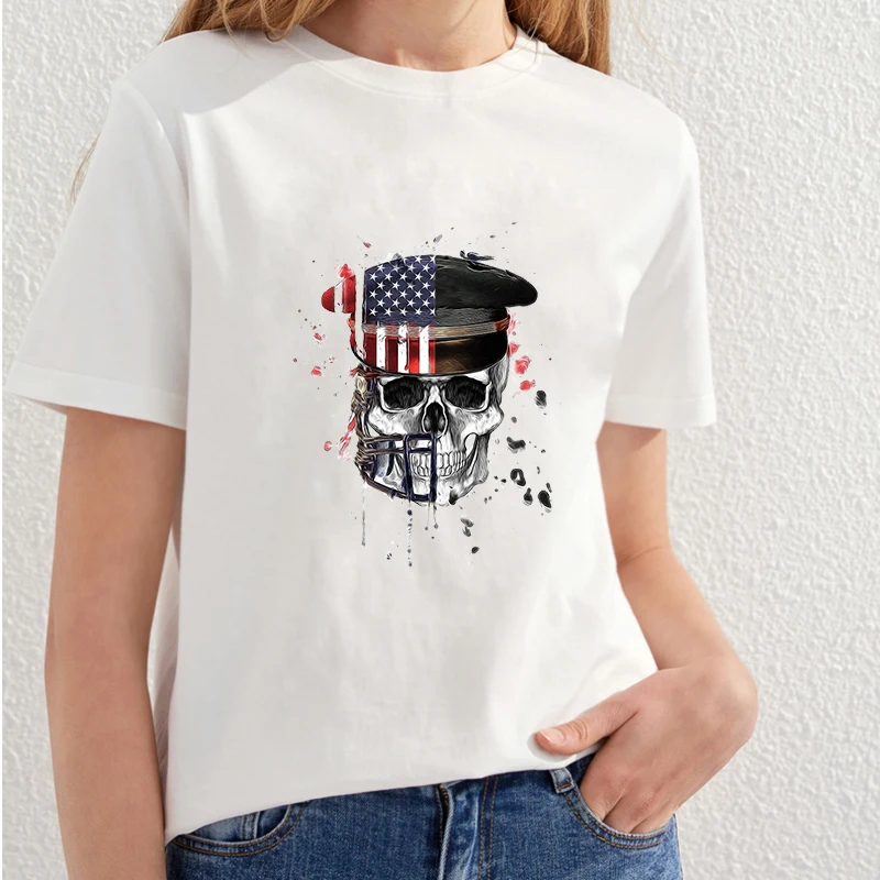 HHRHLKNH Heren T-shirts grappige drank T-shirt bier man schedel T-shirt mannen/vrouwen gotische shirts plus size 3D print zwarte T-shirts zomer korte mouw heren tops, D-954, XXS (one size