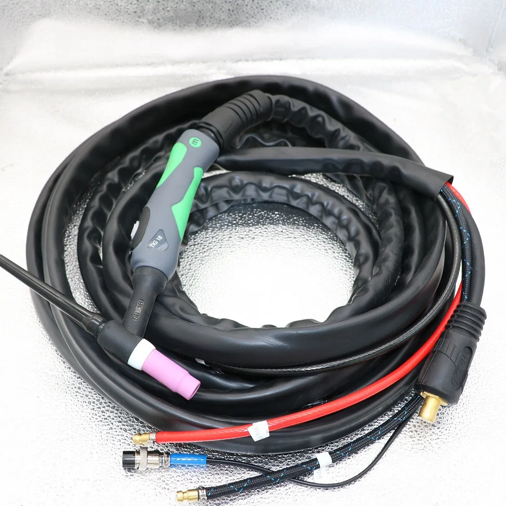 US $62.00 Argon Welding Tig 18 Split Type Kdp3550 Torch 8m Water Cooled Tig Torches Torch Wp18