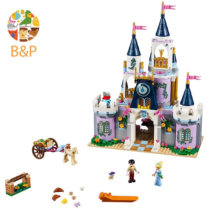 

legoing 41154 Toys 655Pcs Movie Series The Dream Castle Set building Blocks Bricks Educational Toys For Gifts LEPIN 25014