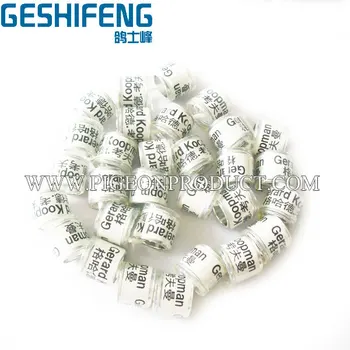 

Custom racing pigeon leg band ring with aluminium core plastic rings