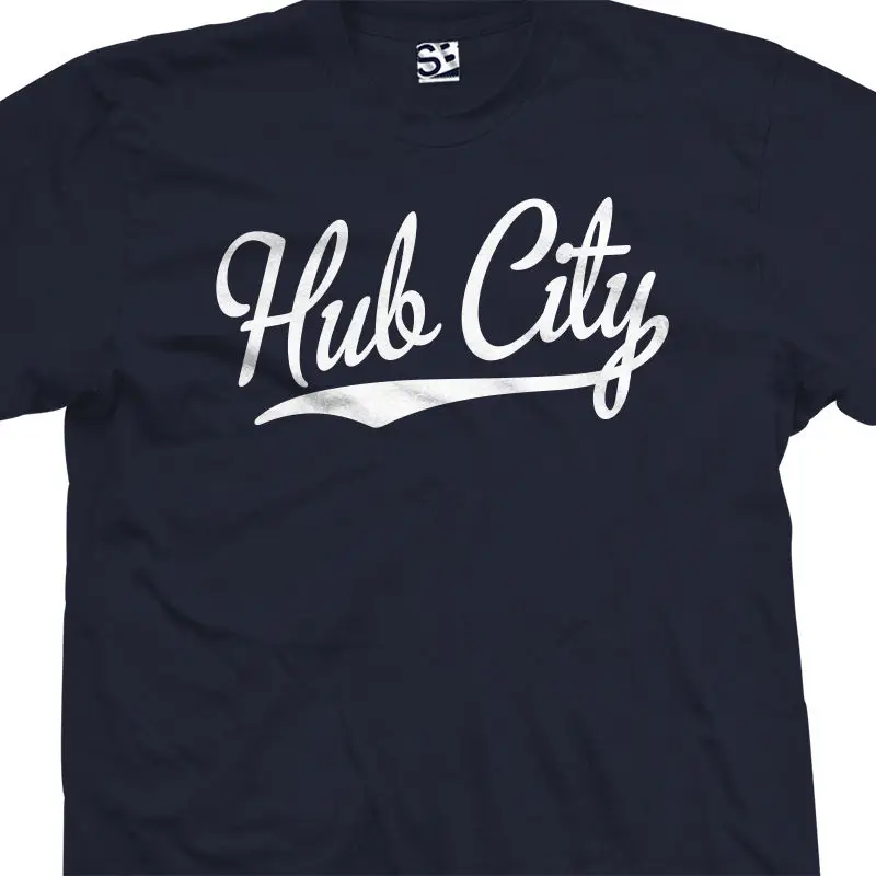 Хаб City Script &amp Tail T-Shirt-Compton CPT бейсбольный текст-все размеры и цвета | Мужская одежда