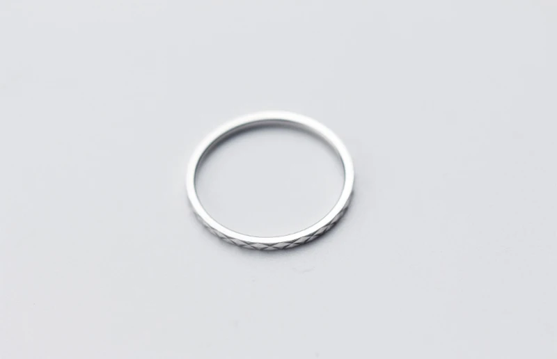 Настоящее чистое 925 пробы Серебряное кольцо, модное простое блестящее кольцо, тонкое кольцо на палец для женщин, ювелирное изделие из розового золота