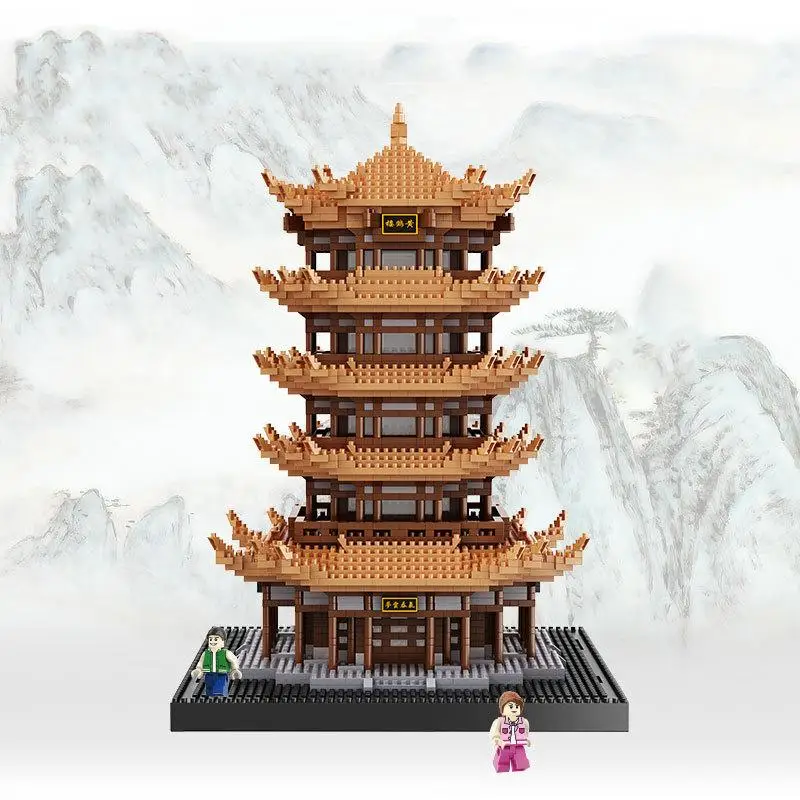 Legoed-Yellow-Crane-Tower-Architecture-Building-Blocks-Model-World-Classic-City-4000PCS-Kids-Toys-Gifts-Compatible (5)