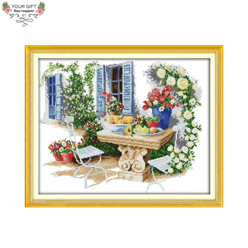 

Your Gift F418 14CT 11CT Counted and Stamped Home Decoration Leisure Time Needlework Needlepoint Embroidery Cross Stitch kits