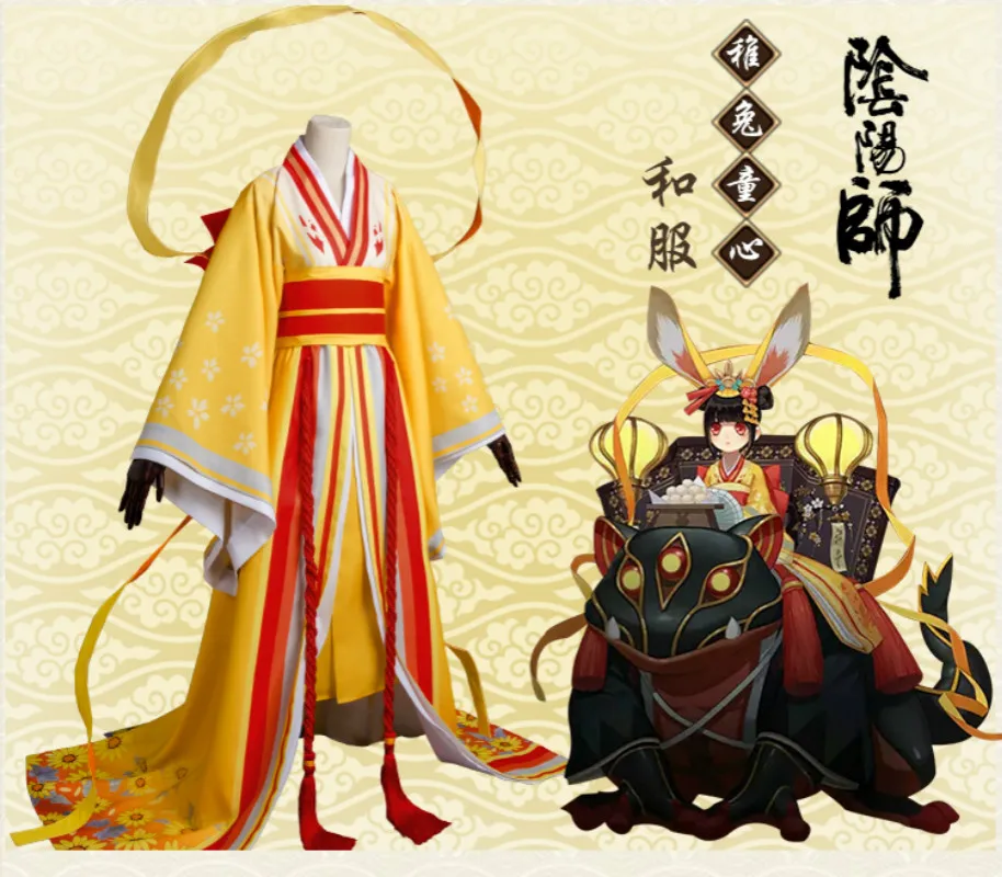 Костюм для косплея Onmyoji shikigami кимоно Hare костюмы Rabbit Cos|cosplay costume|costume cosplaykimono cosplay |
