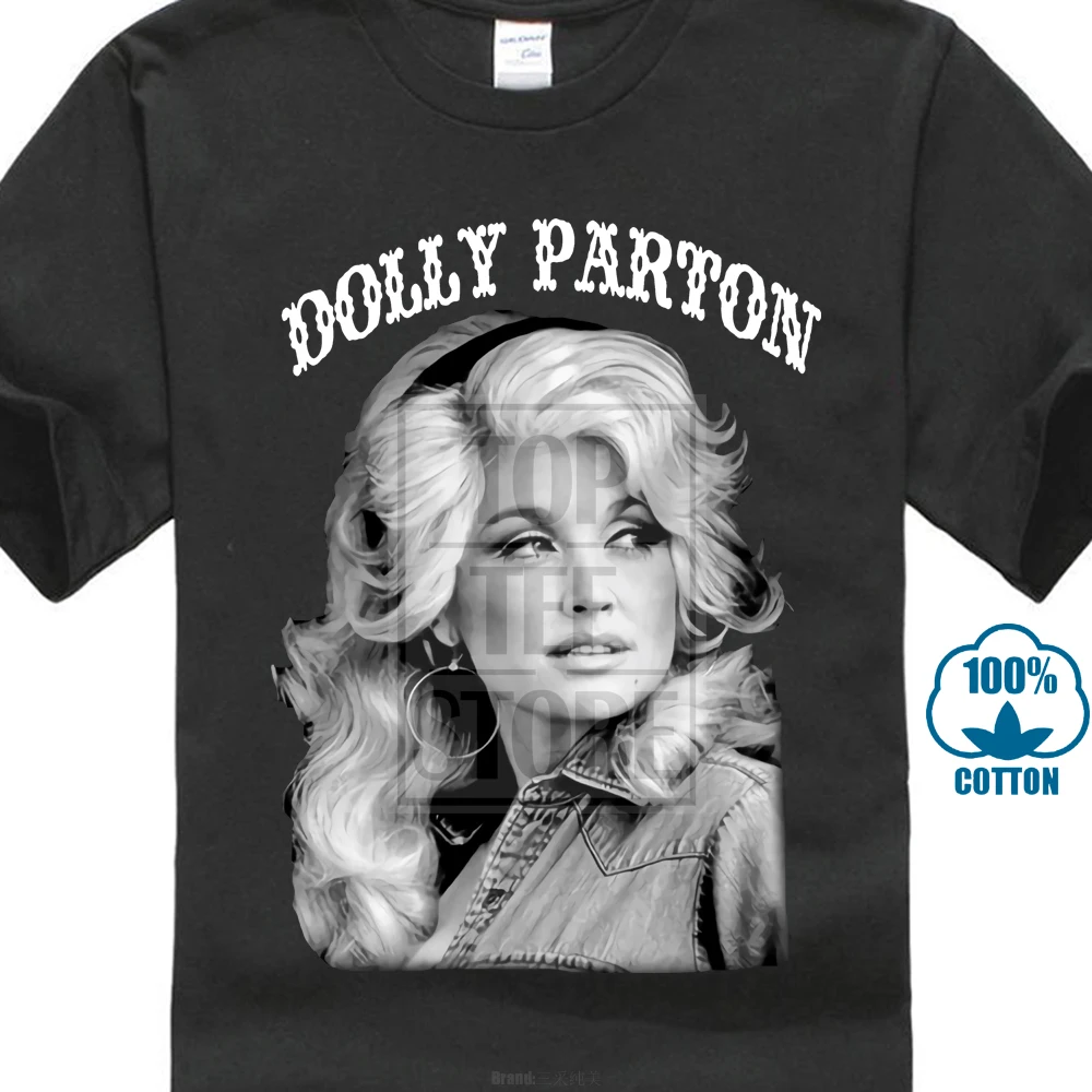 Портретная футболка Dolly Parton S M L Xl Фирменная новая официальная | Женская одежда