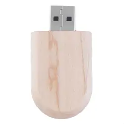 8 шт. 16 ГБ деревянный USB 2,0 памяти флэш-накопитель и диск